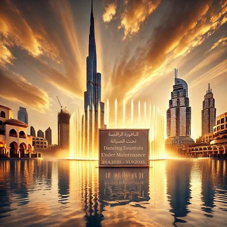 Elite Royal Apartment - Full Burj Khalifa & Fountain View - 2 Bedrooms And 1 Open Bedroom Without Partition Дубай Екстер'єр фото