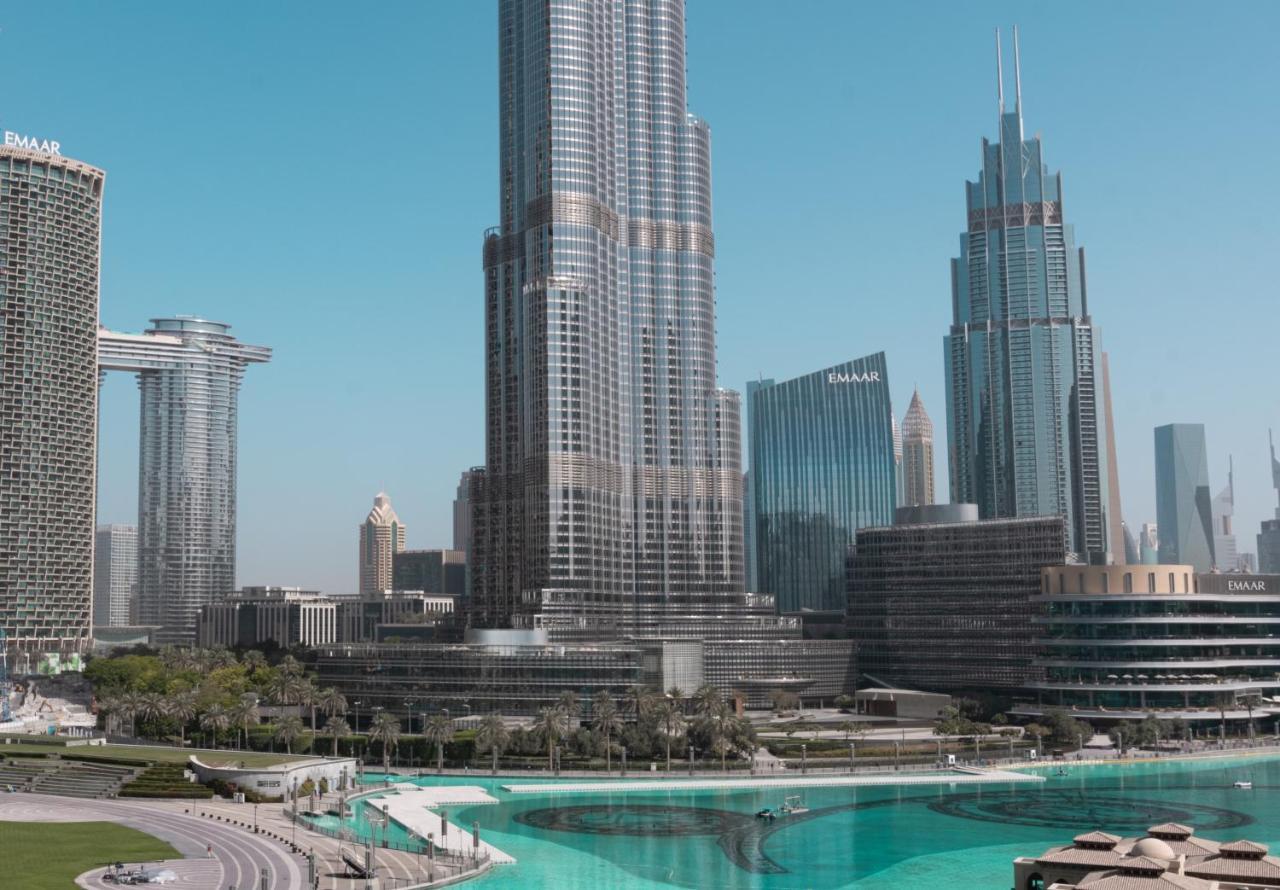 Elite Royal Apartment - Full Burj Khalifa & Fountain View - 2 Bedrooms And 1 Open Bedroom Without Partition Дубай Екстер'єр фото