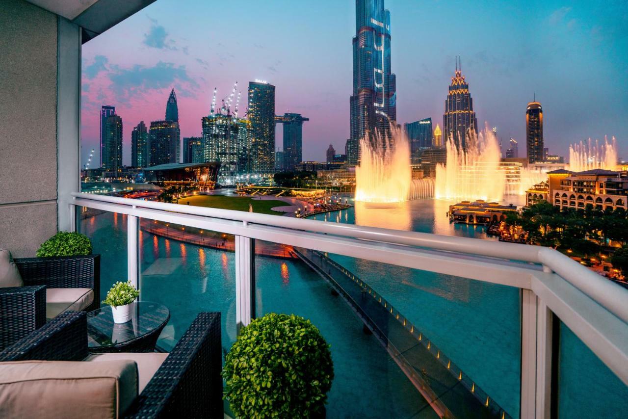 Elite Royal Apartment - Full Burj Khalifa & Fountain View - 2 Bedrooms And 1 Open Bedroom Without Partition Дубай Екстер'єр фото