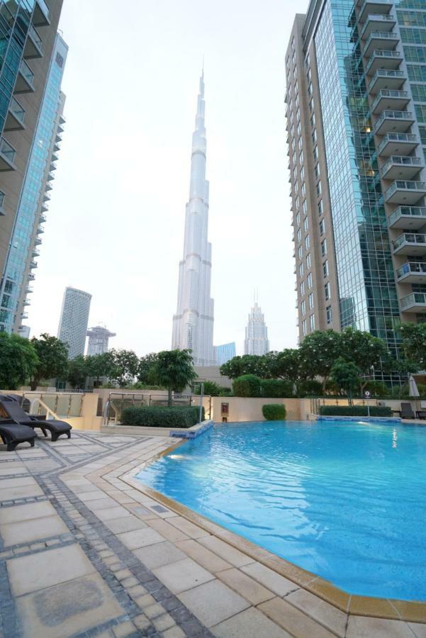 Elite Royal Apartment - Full Burj Khalifa & Fountain View - 2 Bedrooms And 1 Open Bedroom Without Partition Дубай Екстер'єр фото